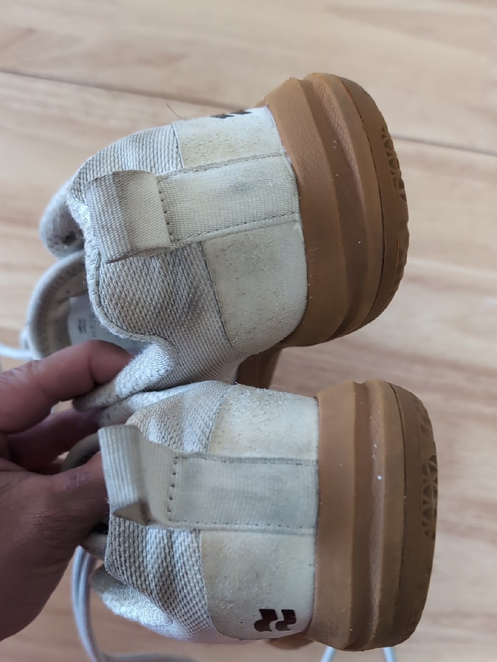 Strike Movement Haze Trainer Beige Knit with Gum Sole - Picture 7 of 9